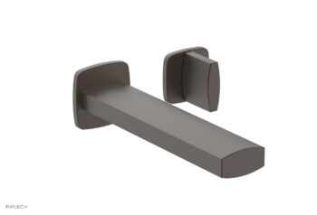 Phylrich RADI Single Handle Wall Lavatory Set - Blade Handles 181-15 - Oil Rubbed Bronze