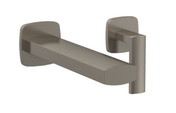 Phylrich RADI Single Handle Wall Lavatory Set - Lever Handles 181-16 - Pewter