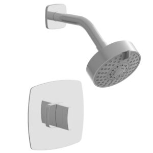 Phylrich RADI Pressure Balance Shower Set – Blade Handle 181-21 – Polished Chrome