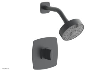 Phylrich RADI Pressure Balance Shower Set - Blade Handle 181-21 - Gun Metal