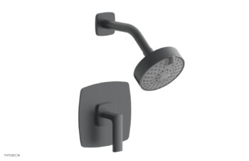 Phylrich RADI Pressure Balance Shower Set - Lever Handle 181-22 - Gun Metal