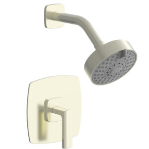 Phylrich RADI Pressure Balance Shower Set – Lever Handle 181-22 – Satin Nickel