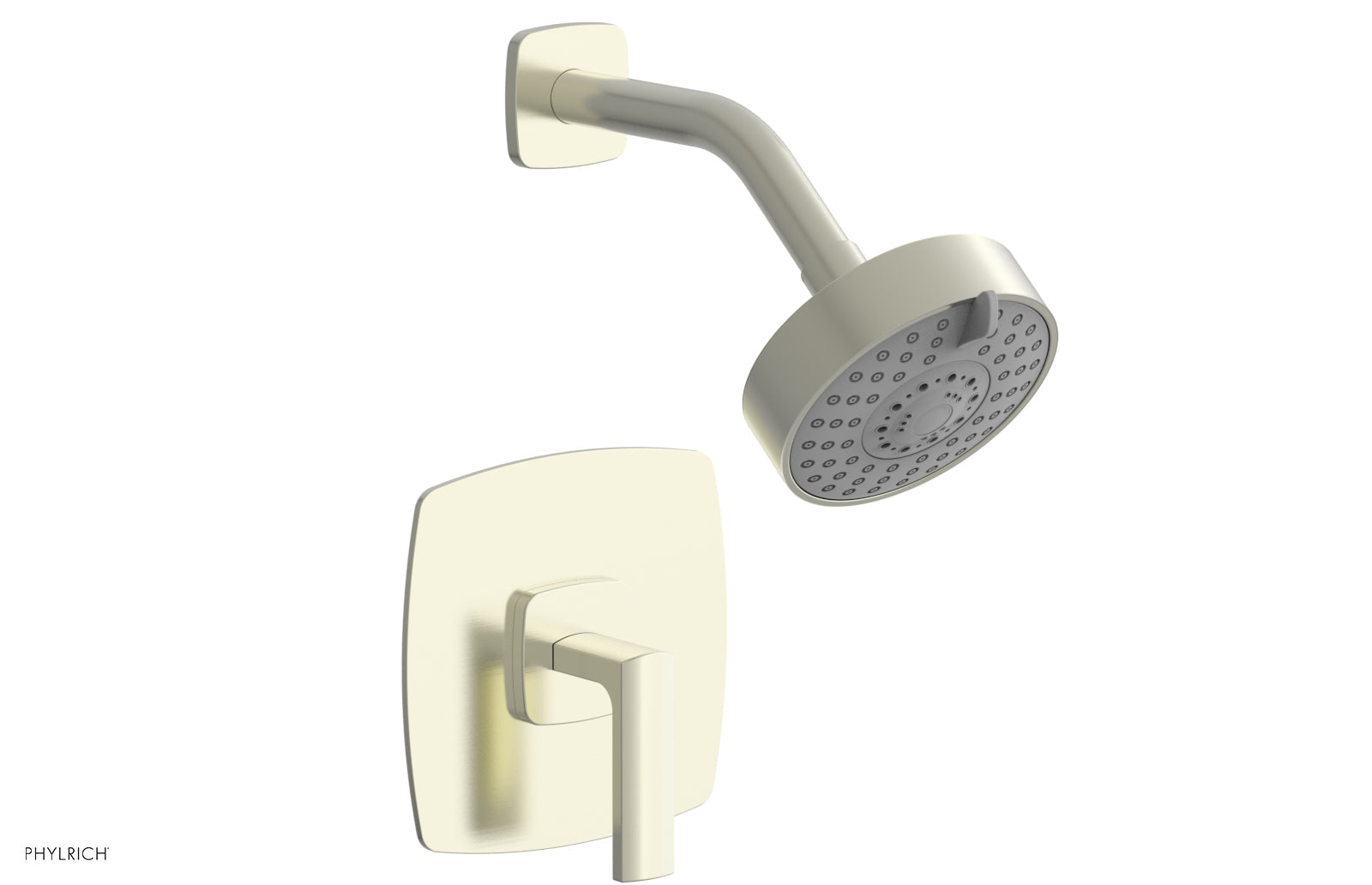 Phylrich RADI Pressure Balance Shower Set - Lever Handle 181-22 - Satin Nickel