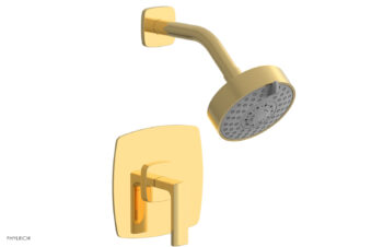 Phylrich RADI Pressure Balance Shower Set - Lever Handle 181-22 - Polished Gold