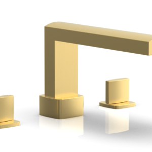 Phylrich RADI Deck Tub Set – Blade Handles 181-40 – Burnished Gold