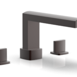 Phylrich RADI Deck Tub Set - Blade Handles 181-40 - Weathered Copper