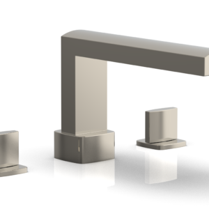 Phylrich RADI Deck Tub Set – Blade Handles 181-40 – Polished Nickel