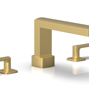 Phylrich RADI Deck Tub Set – Lever Handles 181-41 – Burnished Gold