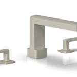 Phylrich RADI Deck Tub Set - Lever Handles 181-41 - Burnished Nickel