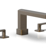 Phylrich RADI Deck Tub Set - Lever Handles 181-41 - Antique Brass