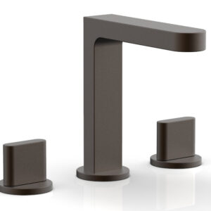 Phylrich ROND Widespread Faucet – Blade Handles High Spout 183-01 – Oil Rubbed Bronze