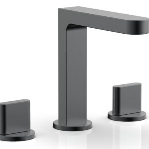 Phylrich ROND Widespread Faucet – Blade Handles High Spout 183-01 – Gun Metal