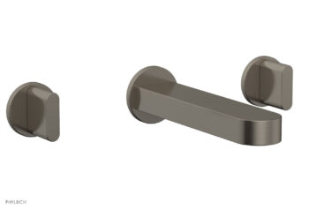 Phylrich ROND Wall Lavatory Set - Blade Handles 183-11 - Pewter