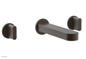 Phylrich ROND Wall Lavatory Set - Blade Handles 183-11 - Oil Rubbed Bronze