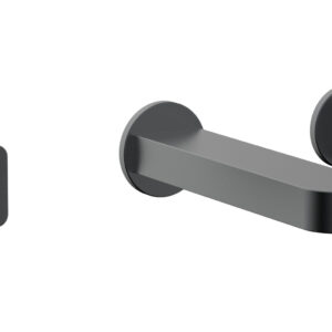 Phylrich ROND Wall Lavatory Set – Blade Handles 183-11 – Gun Metal
