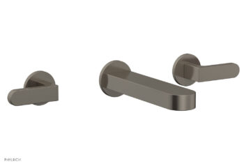 Phylrich ROND Wall Lavatory Set - Lever Handles 183-12 - Pewter