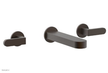 Phylrich ROND Wall Lavatory Set - Lever Handles 183-12 - Oil Rubbed Bronze