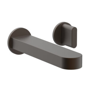 Phylrich ROND Single Handle Wall Lavatory Set – Blade Handles 183-15 – Oil Rubbed Bronze