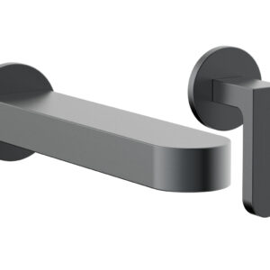 Phylrich ROND Single Handle Wall Lavatory Set – Lever Handles 183-16 – Gun Metal