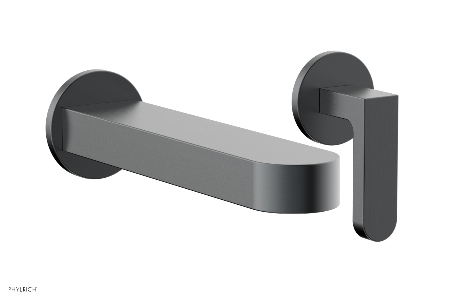 Phylrich ROND Single Handle Wall Lavatory Set - Lever Handles 183-16 - Gun Metal