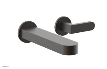 Phylrich ROND Single Handle Wall Lavatory Set - Lever Handles 183-16 - Oil Rubbed Bronze