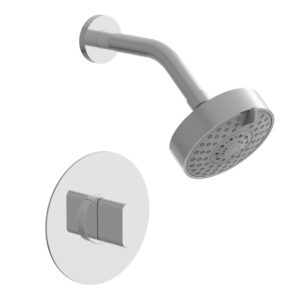 Phylrich ROND Pressure Balance Shower Set – Blade Handle 183-21 – Polished Chrome