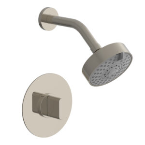 Phylrich ROND Pressure Balance Shower Set – Blade Handle 183-21 – Polished Nickel