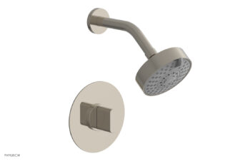 Phylrich ROND Pressure Balance Shower Set - Blade Handle 183-21 - Polished Nickel