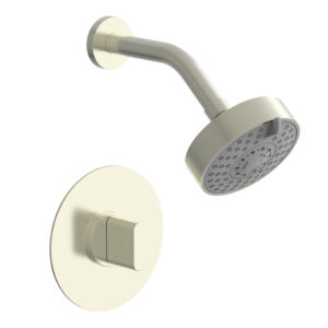 Phylrich ROND Pressure Balance Shower Set – Blade Handle 183-21 – Satin Nickel