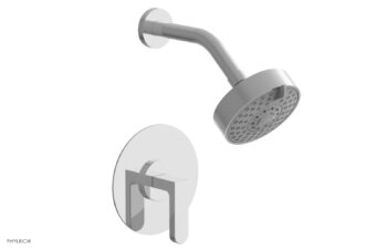 Phylrich ROND Pressure Balance Shower Set - Lever Handle 183-22 - Polished Chrome