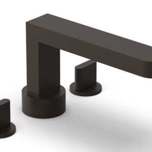 Phylrich ROND Deck Tub Set – Blade Handles 183-40 – Antique Bronze