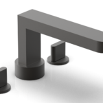 Phylrich ROND Deck Tub Set - Blade Handles 183-40 - Oil Rubbed Bronze