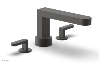 Phylrich ROND Deck Tub Set - Lever Handles 183-41 - Oil Rubbed Bronze