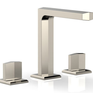 Phylrich DIAMA Widespread Faucet – Blade Handles 6-3/4″ Height 184-01 – Polished Nickel