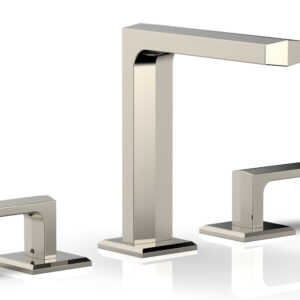 Phylrich DIAMA Widespread Faucet – Lever Handles 6-3/4″ Height 184-02 – Polished Nickel