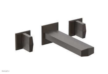 Phylrich DIAMA Wall Lavatory Set - Blade Handles 184-11 - Oil Rubbed Bronze