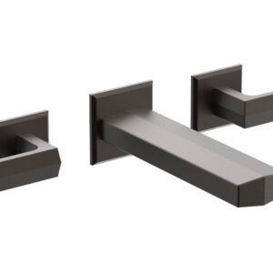 Phylrich DIAMA Wall Lavatory Set – Lever Handles 184-12 – Oil Rubbed Bronze
