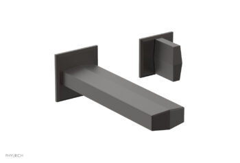 Phylrich DIAMA Single Handle Wall Lavatory Set - Blade Handles 184-15 - Oil Rubbed Bronze