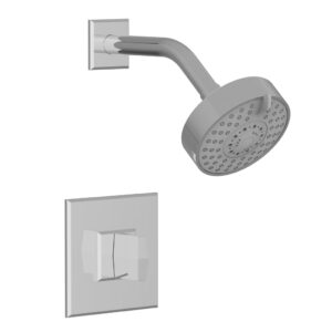 Phylrich DIAMA Pressure Balance Shower Set – Blade Handle 184-21 – Polished Chrome