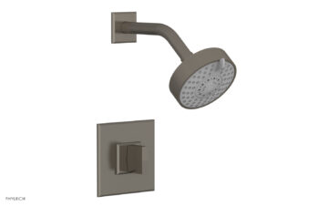 Phylrich DIAMA Pressure Balance Shower Set - Blade Handle 184-21 - Pewter