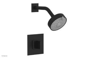 Phylrich DIAMA Pressure Balance Shower Set - Blade Handle 184-21 - Matte Black