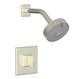 Phylrich DIAMA Pressure Balance Shower Set – Blade Handle 184-21 – Satin Nickel