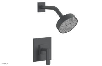 Phylrich DIAMA Pressure Balance Shower Set - Lever Handle 184-22 - Gun Metal