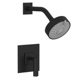 Phylrich DIAMA Pressure Balance Shower Set – Lever Handle 184-22 – Matte Black