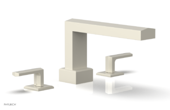 Phylrich DIAMA Deck Tub Set - Lever Handles 184-41 - Burnished Nickel