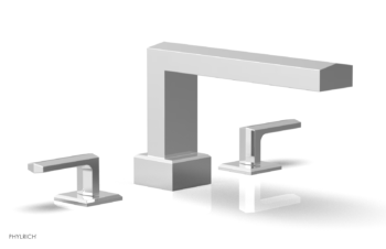 Phylrich DIAMA Deck Tub Set - Lever Handles 184-41 - Polished Chrome
