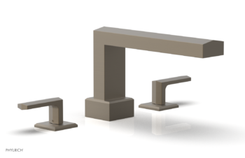 Phylrich DIAMA Deck Tub Set - Lever Handles 184-41 - Architectural Bronze