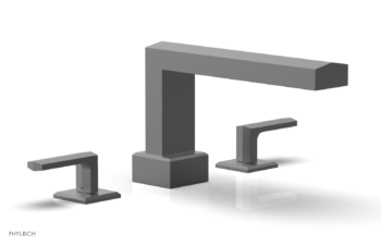 Phylrich DIAMA Deck Tub Set - Lever Handles 184-41 - Gun Metal