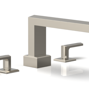 Phylrich DIAMA Deck Tub Set – Lever Handles 184-41 – Polished Nickel