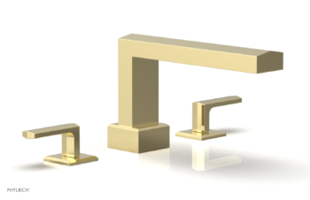 Phylrich DIAMA Deck Tub Set - Lever Handles 184-41 - Polished Brass